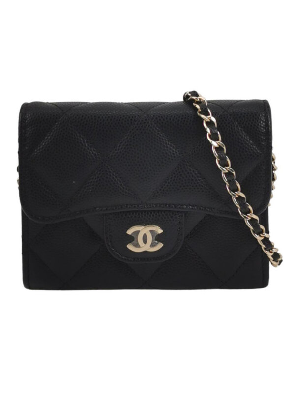 Chanel Quilted Calfskin CC Crossbody