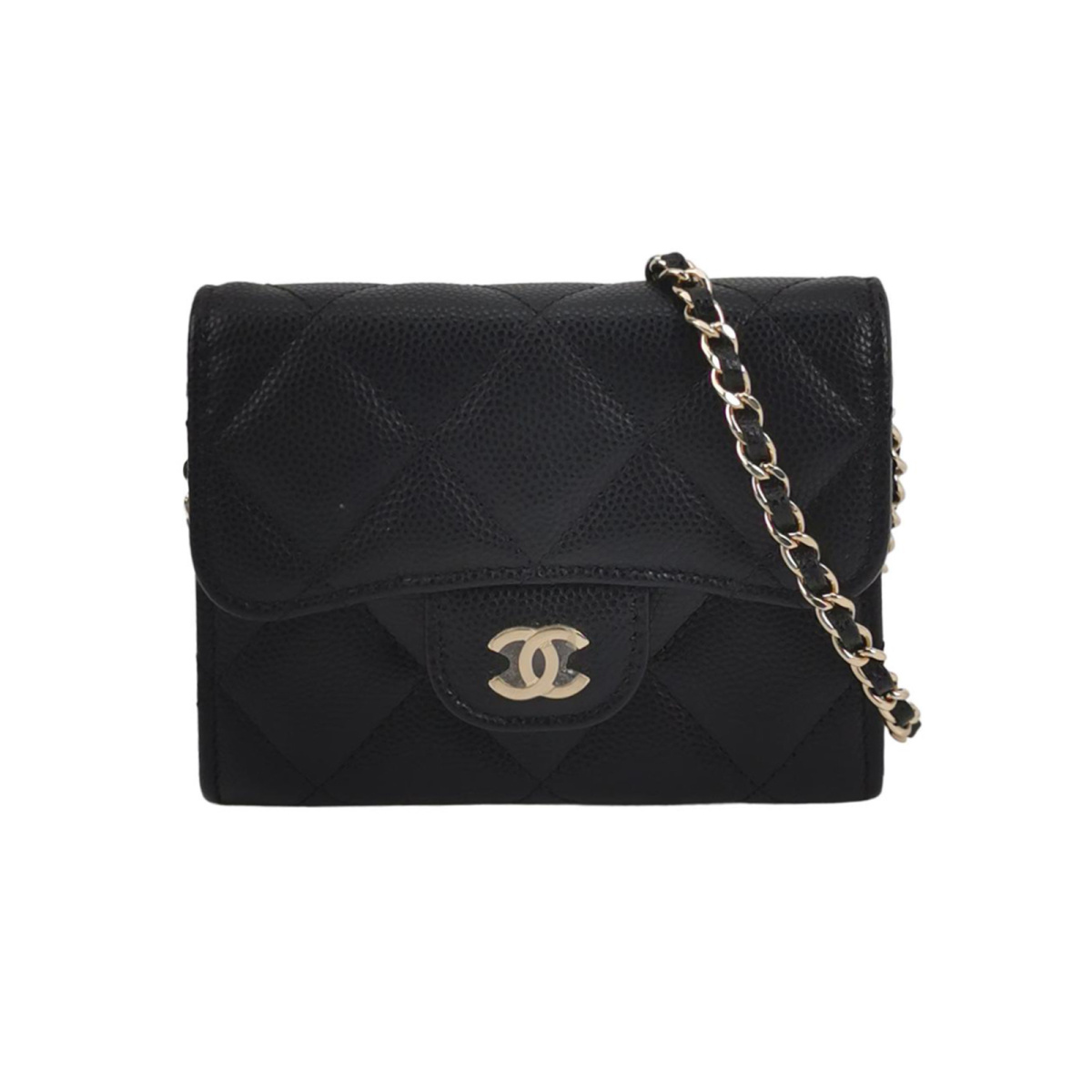 Chanel Quilted Calfskin CC Crossbody (Шанель) — фото 1