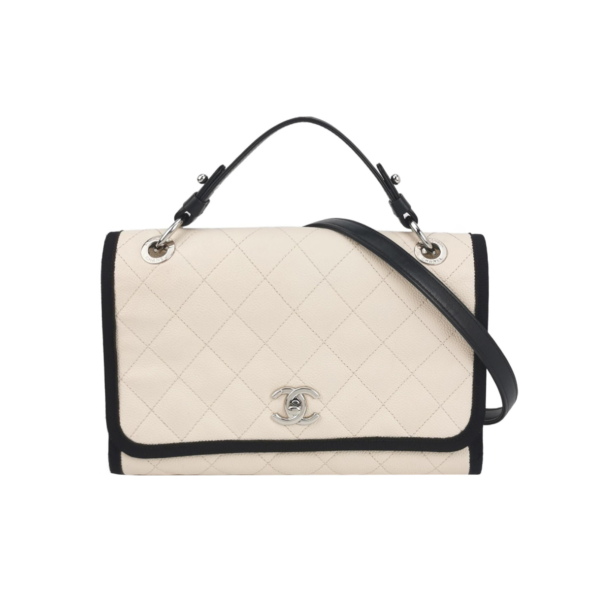 Chanel Quilted Calfskin CC Crossbody (Шанель) — фото 1
