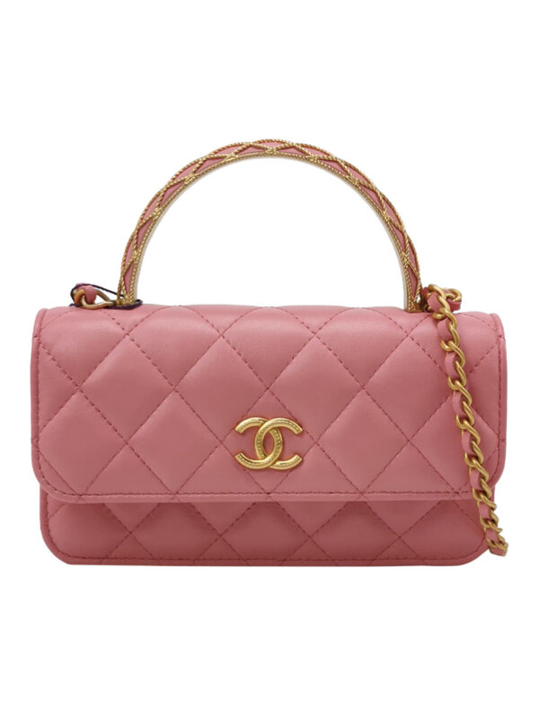 Chanel Quilted Lambskin CC Crossbody (Шанель)