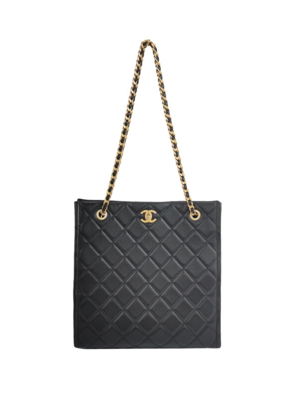 Chanel Quilted Calfskin CC Shoulder Bag (Шанель)