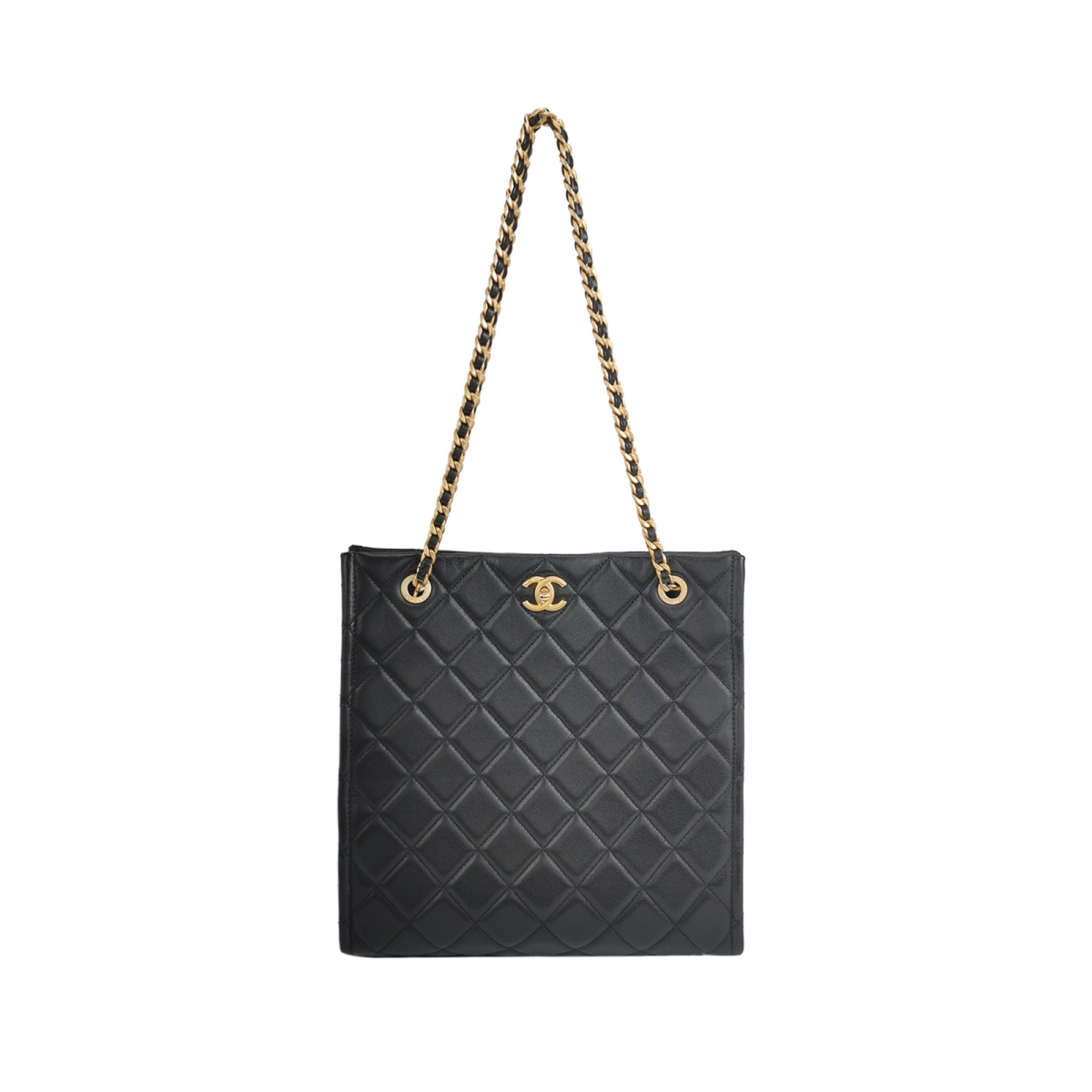 Chanel Quilted Calfskin CC Shoulder Bag (Шанель) — фото 1