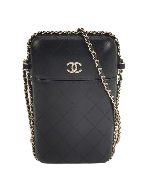 Chanel Quilted Lambskin CC Crossbody (Шанель)