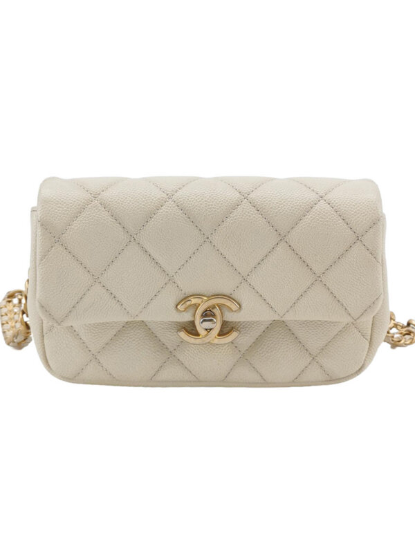 Chanel Quilted Calfskin CC Belt Bag