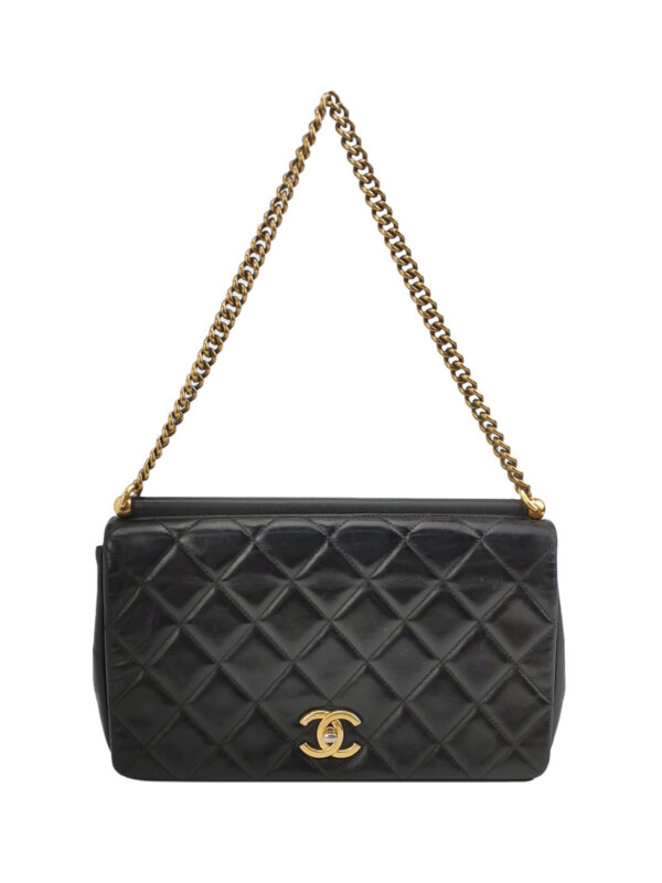 Chanel Quilted Calfskin CC Shoulder Bag (Шанель)