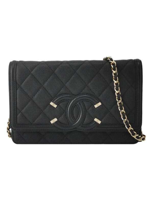 Chanel Quilted Calfskin CC Crossbody (Шанель)