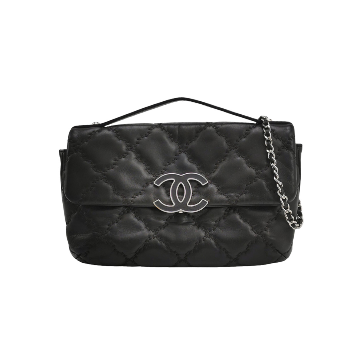 Chanel Calfskin CC Crossbody (Шанель) — фото 1