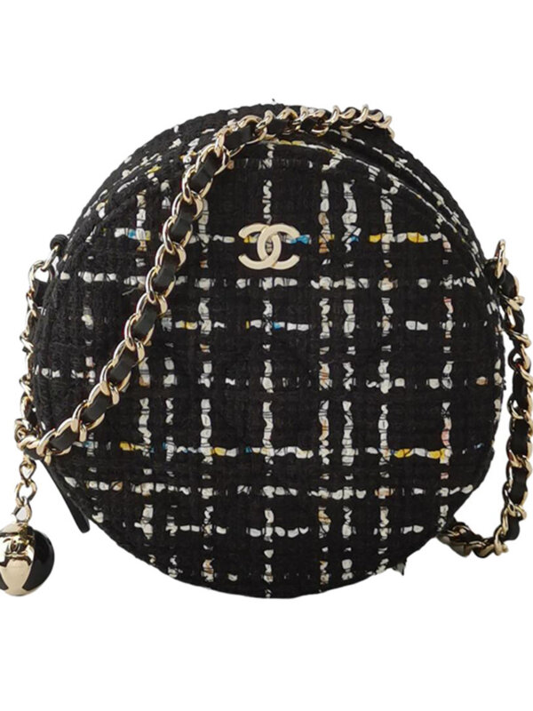 Chanel Woven Calfskin CC Crossbody (Шанель)