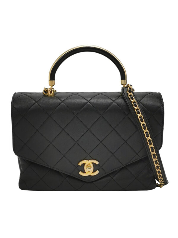 Chanel Quilted Calfskin CC Crossbody (Шанель)