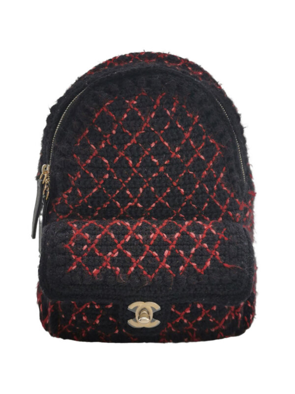 Chanel Quilted Lambskin CC Backpack