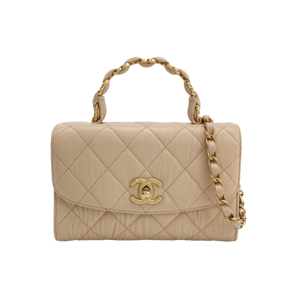 Chanel Quilted Lambskin CC Crossbody (Шанель) — фото 1