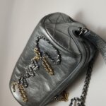 Chanel Waxed Calfskin Logo Crossbody (Шанель) — фото 20