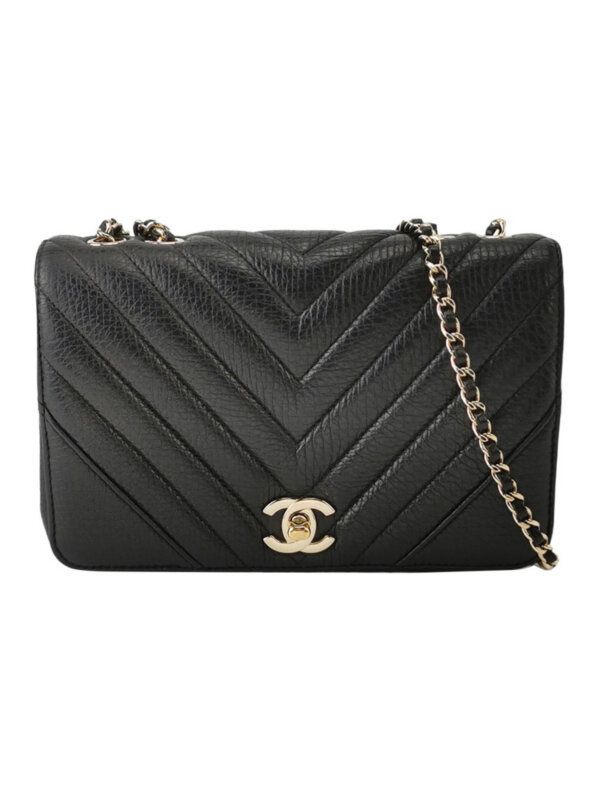 Chanel Quilted Calfskin CC Shoulder Bag (Шанель)