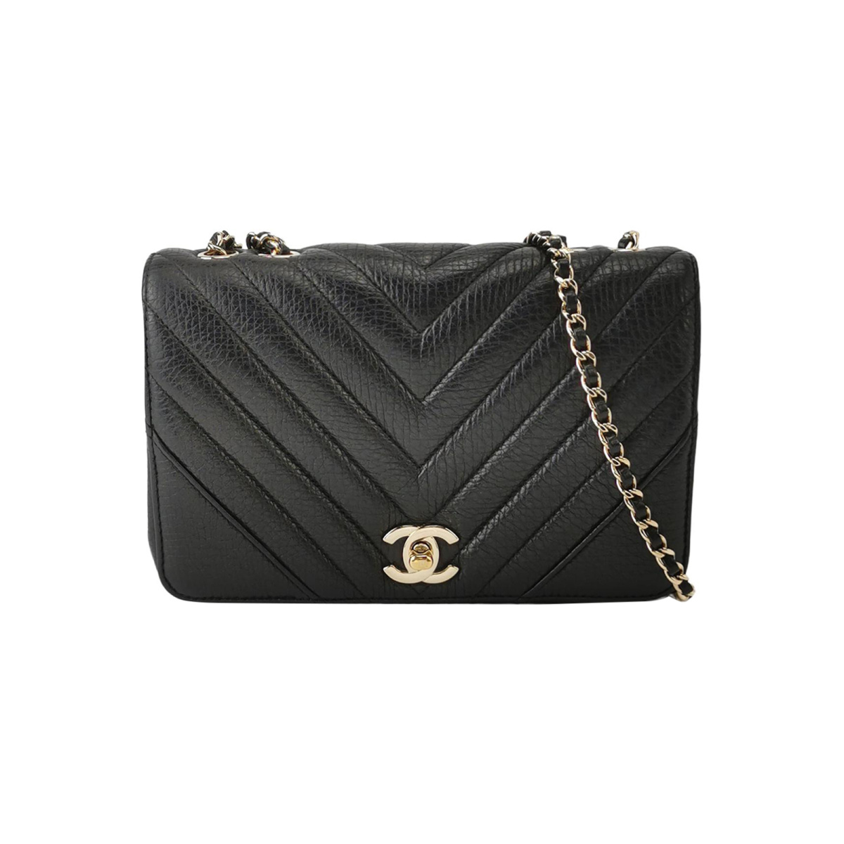 Chanel Quilted Calfskin CC Shoulder Bag (Шанель) — фото 1