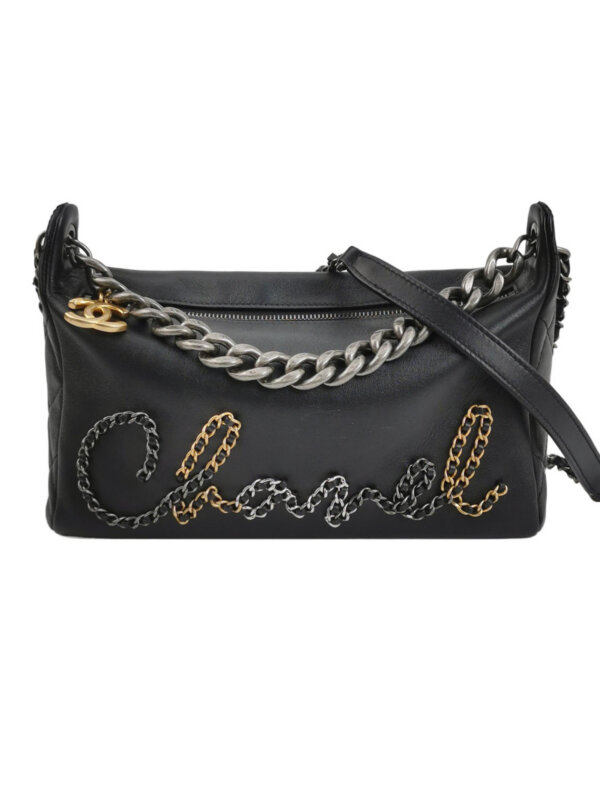 Chanel Calfskin Logo Crossbody