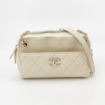 Chanel Quilted Calfskin CC Shoulder Bag (Шанель) — фото 9