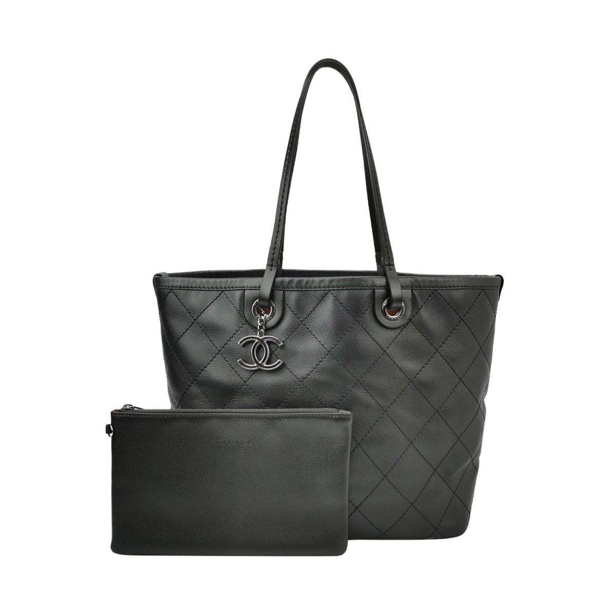 Chanel Quilted Calfskin CC Shoulder Bag (Шанель) — фото 1