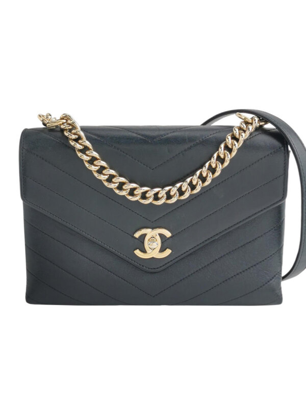 Chanel Quilted Calfskin CC Crossbody (Шанель)