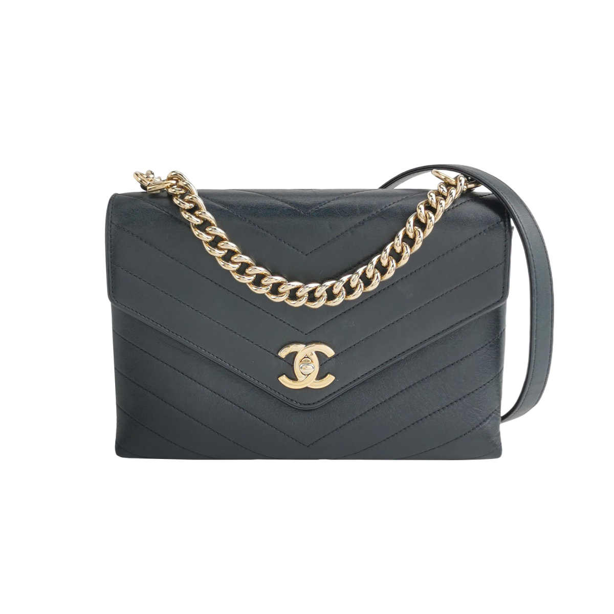 Chanel Quilted Calfskin CC Crossbody (Шанель) — фото 1