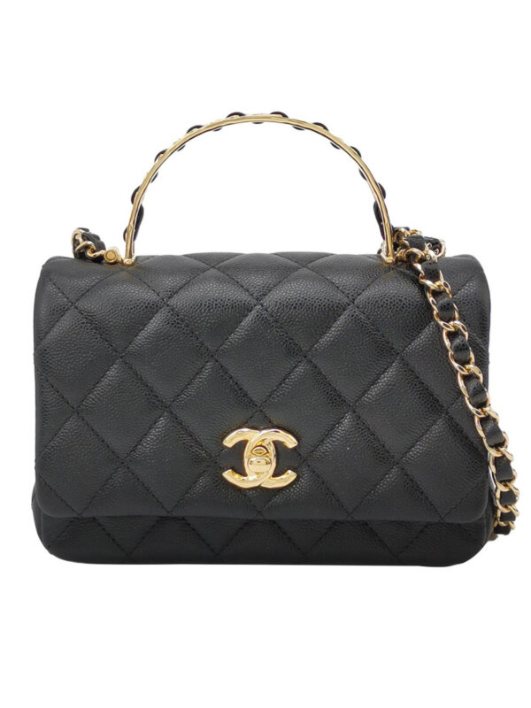 Chanel Quilted Calfskin CC Crossbody (Шанель)