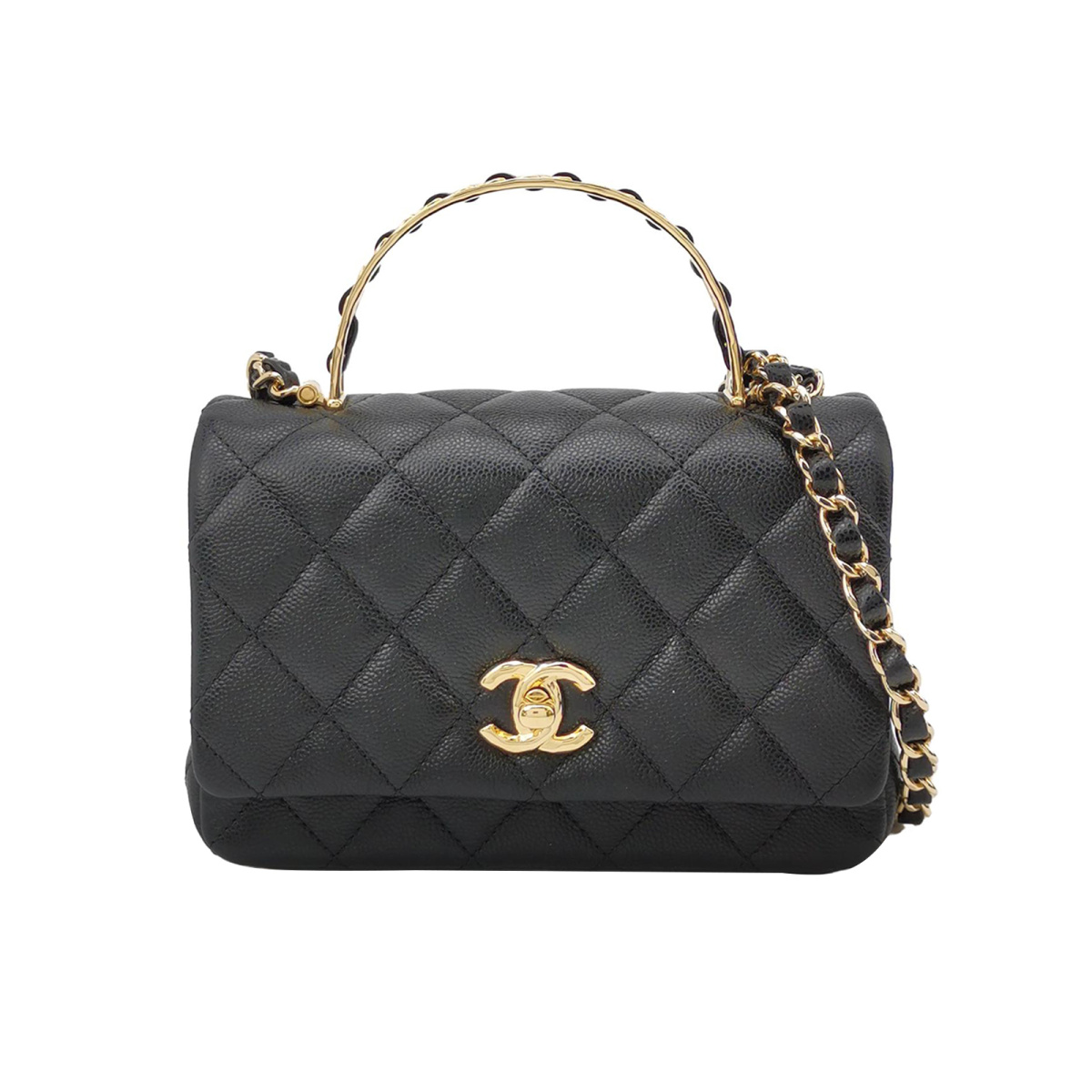 Chanel Quilted Calfskin CC Crossbody (Шанель) — фото 1
