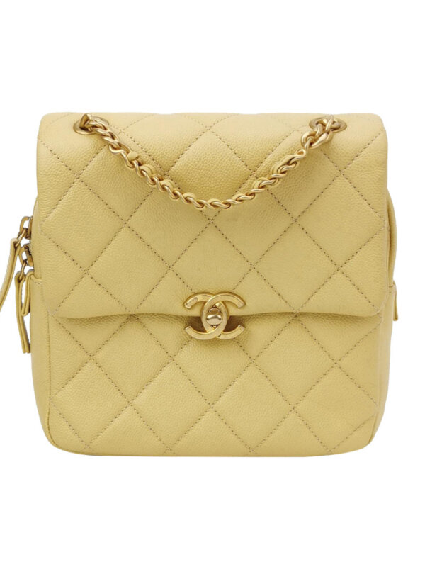 Chanel Quilted Calfskin CC Backpack (Шанель)