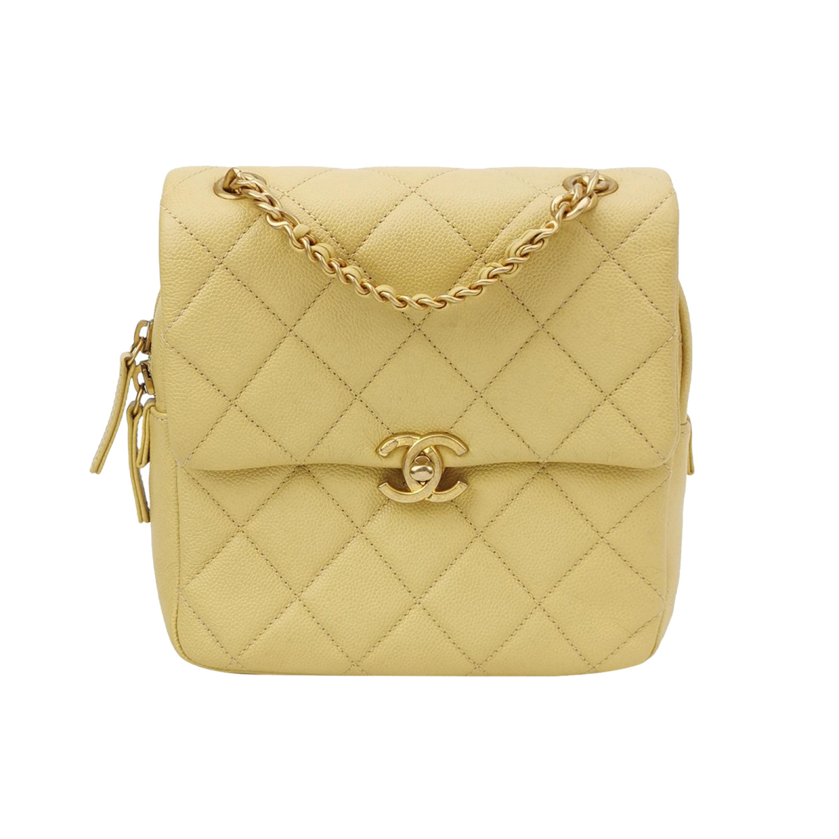 Chanel Quilted Calfskin CC Backpack (Шанель) — фото 1