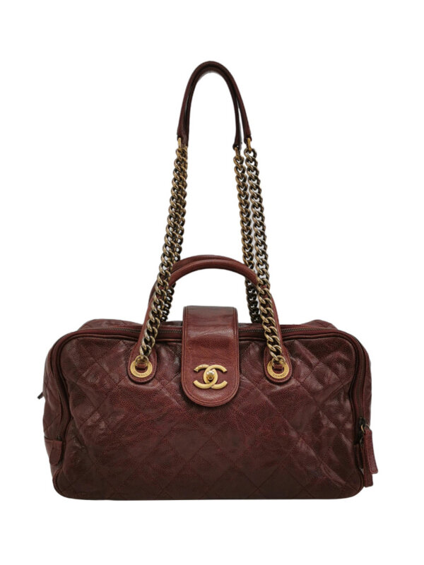 Chanel Quilted Calfskin CC Shoulder Bag (Шанель)