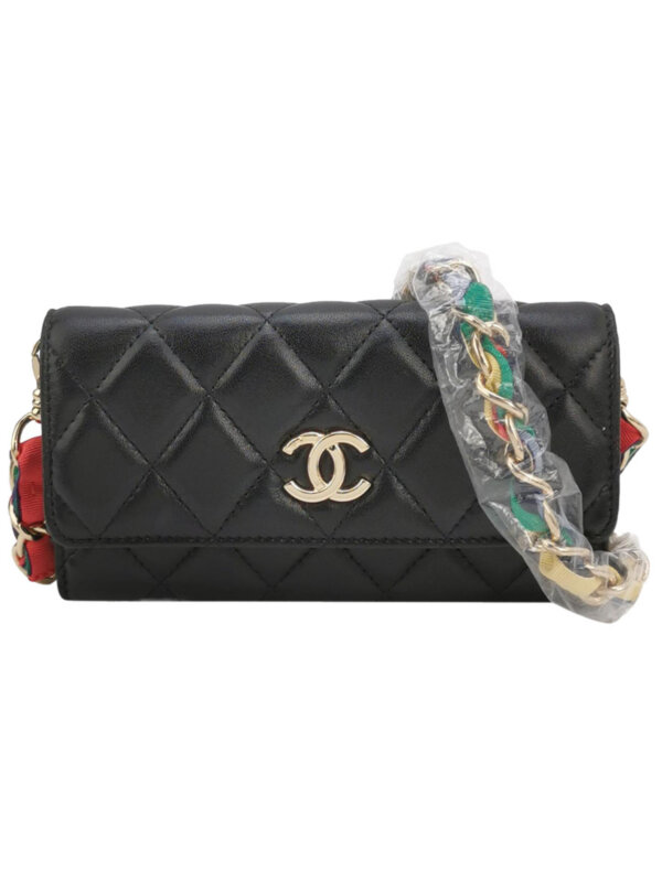 Chanel Quilted Lambskin CC Crossbody (Шанель)