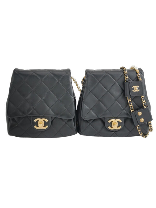 Chanel Quilted Lambskin CC Crossbody (Шанель)