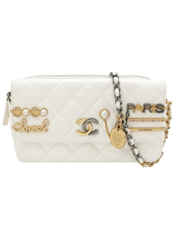 Chanel Quilted Lambskin CC Crossbody (Шанель)