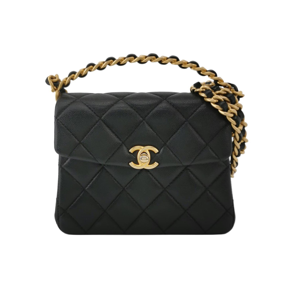 Chanel Quilted Calfskin CC Crossbody (Шанель) — фото 1