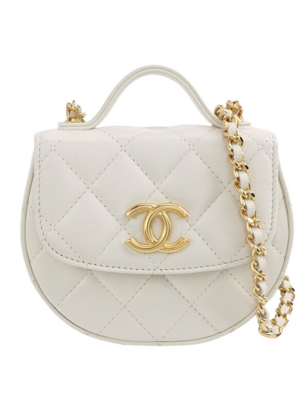 Chanel Quilted Calfskin CC Crossbody (Шанель)