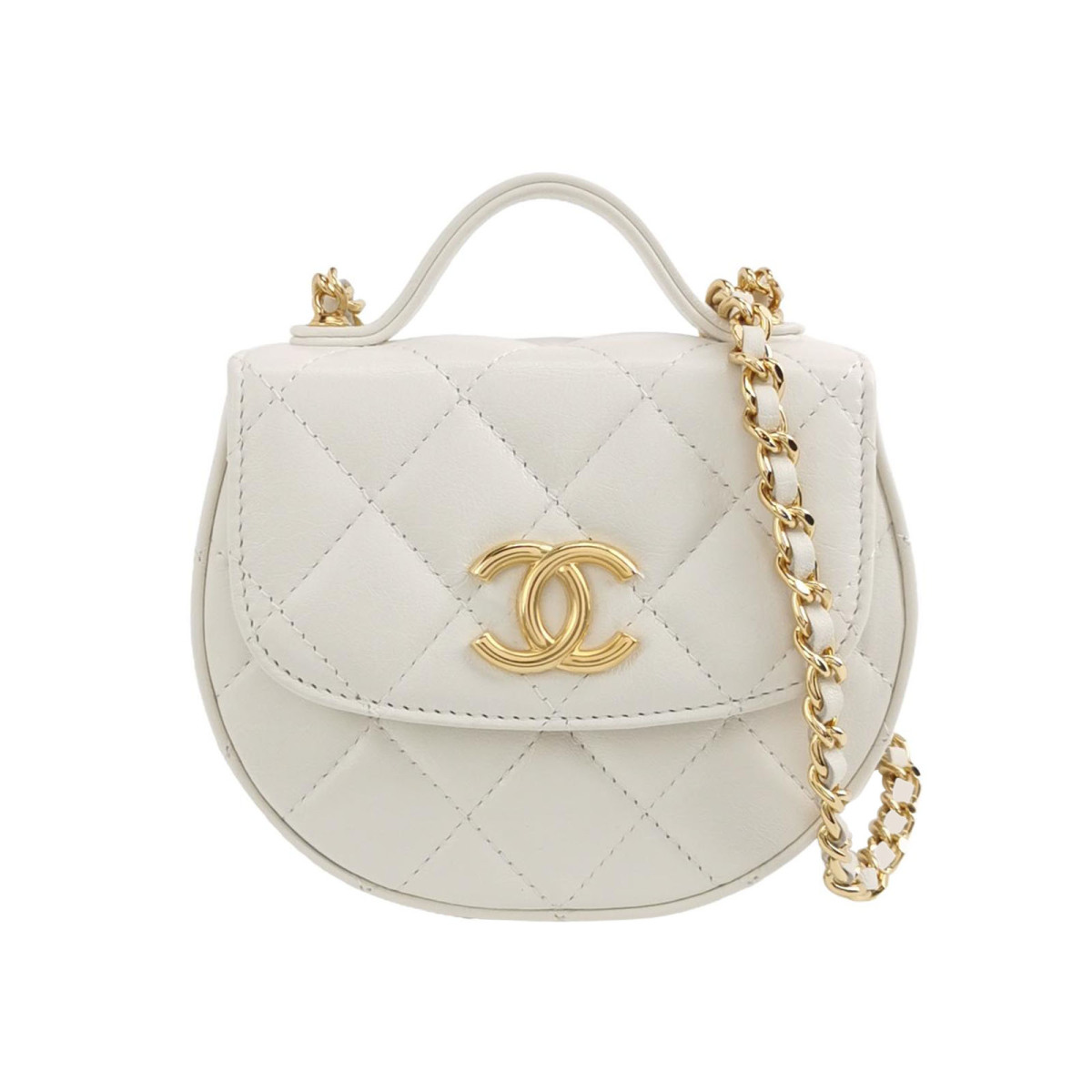 Chanel Quilted Calfskin CC Crossbody (Шанель) — фото 1