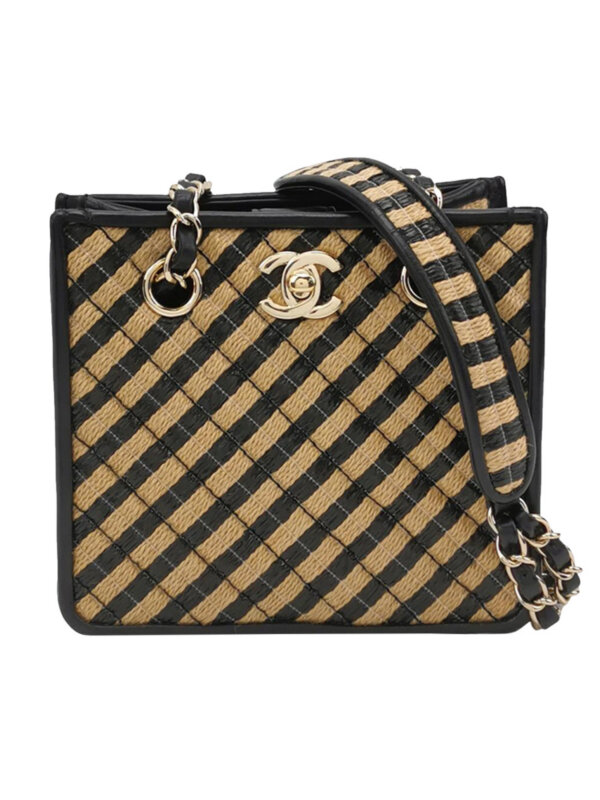 Chanel Colorblock Calfskin CC Crossbody