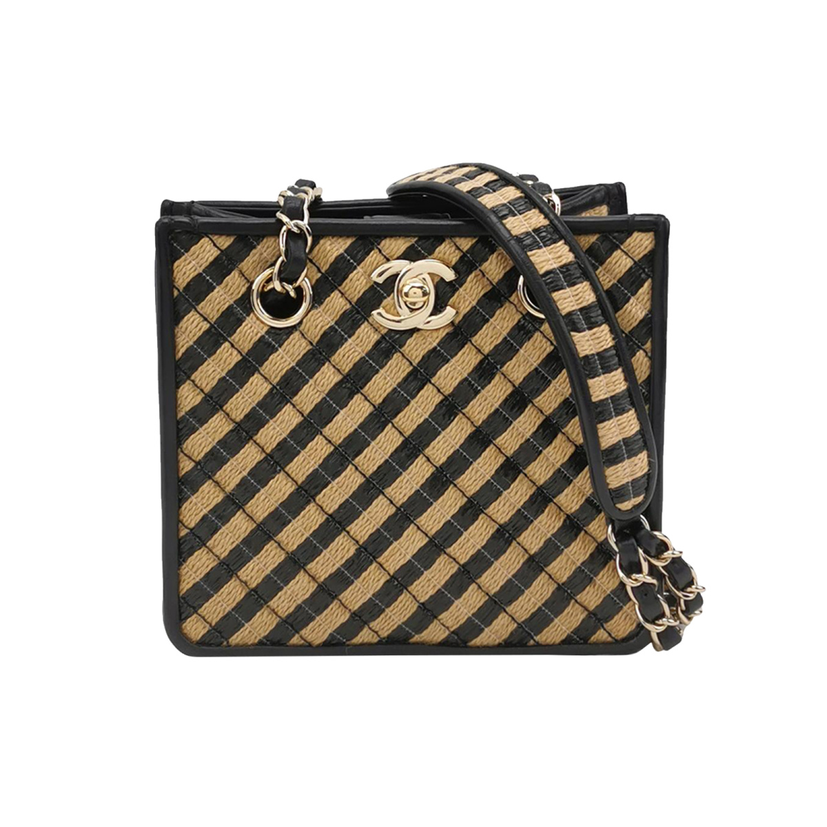 Chanel Colorblock Calfskin CC Crossbody (Шанель) — фото 1