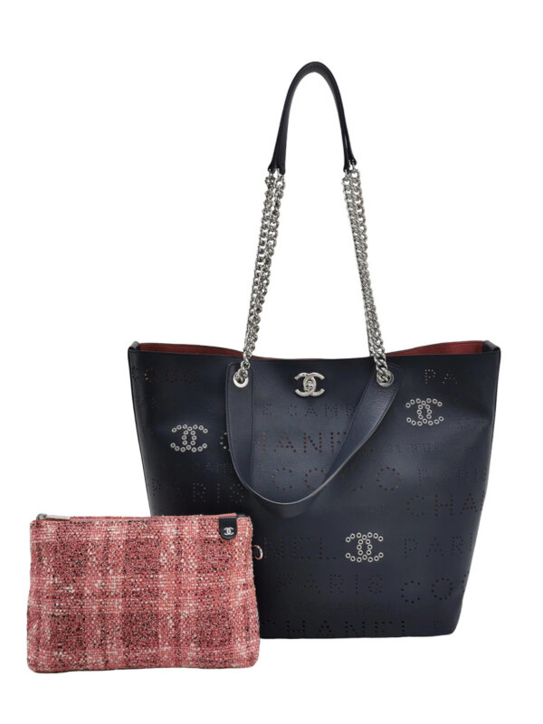 Chanel Calfskin CC Shoulder Bag