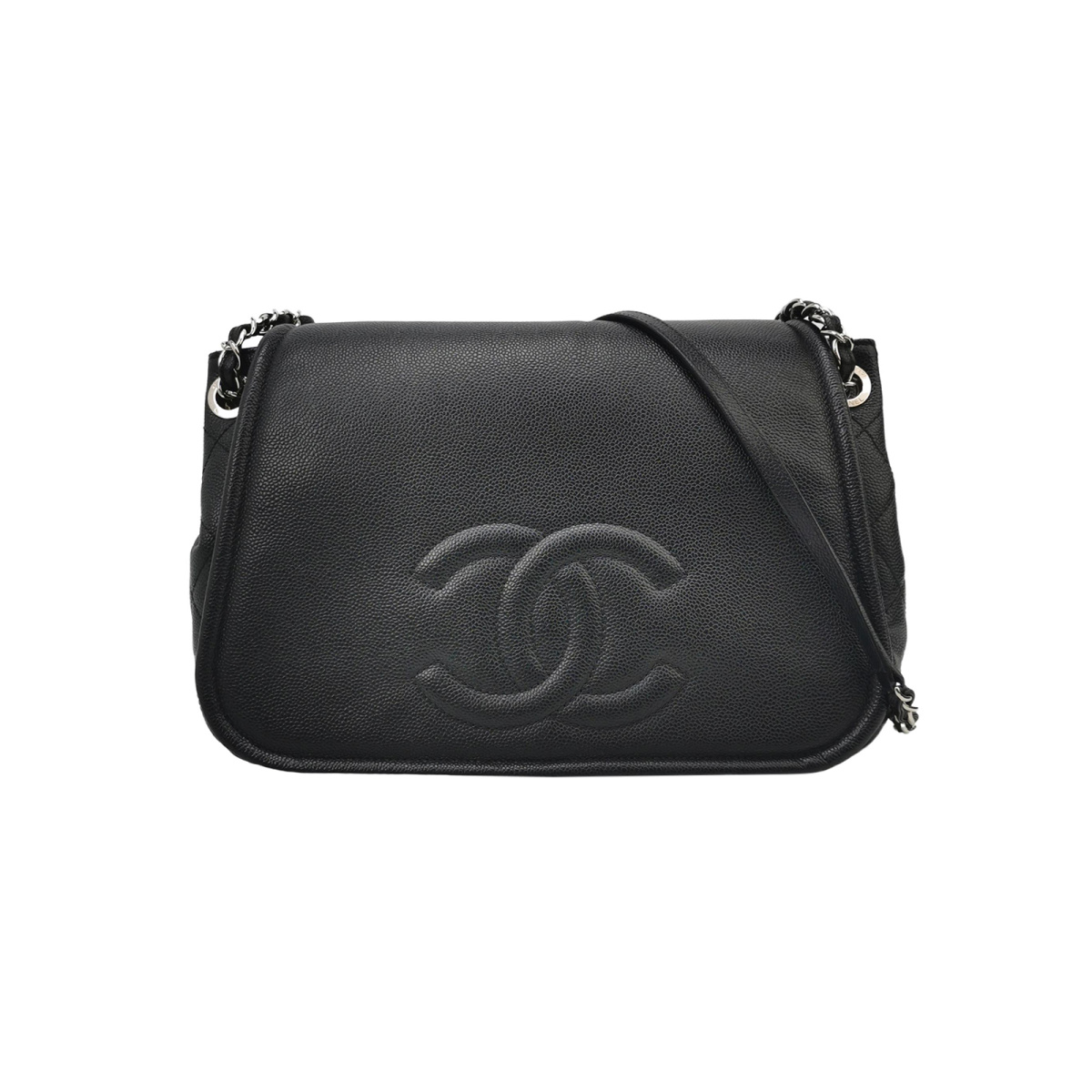 Chanel Quilted Calfskin CC Shoulder Bag (Шанель) — фото 1