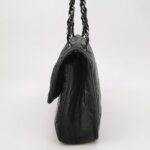 Chanel Quilted Waxed Calfskin Logo Shoulder Bag (Шанель) — фото 3