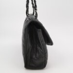 Chanel Quilted Waxed Calfskin Logo Shoulder Bag (Шанель) — фото 4
