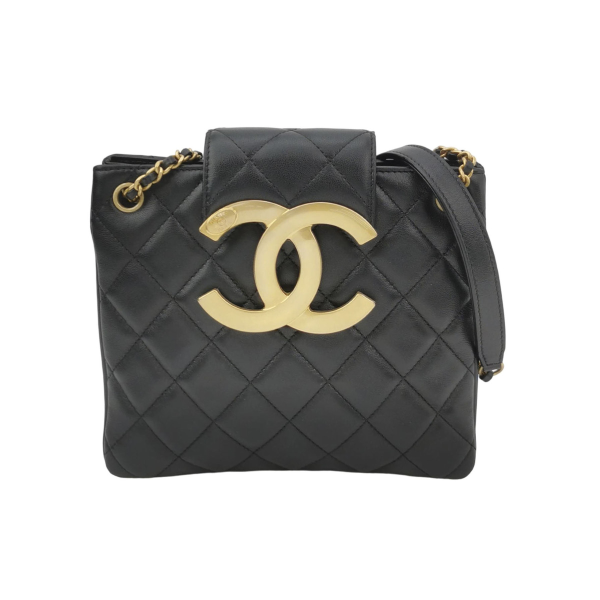 Chanel Quilted Lambskin CC Shoulder Bag (Шанель) — фото 1