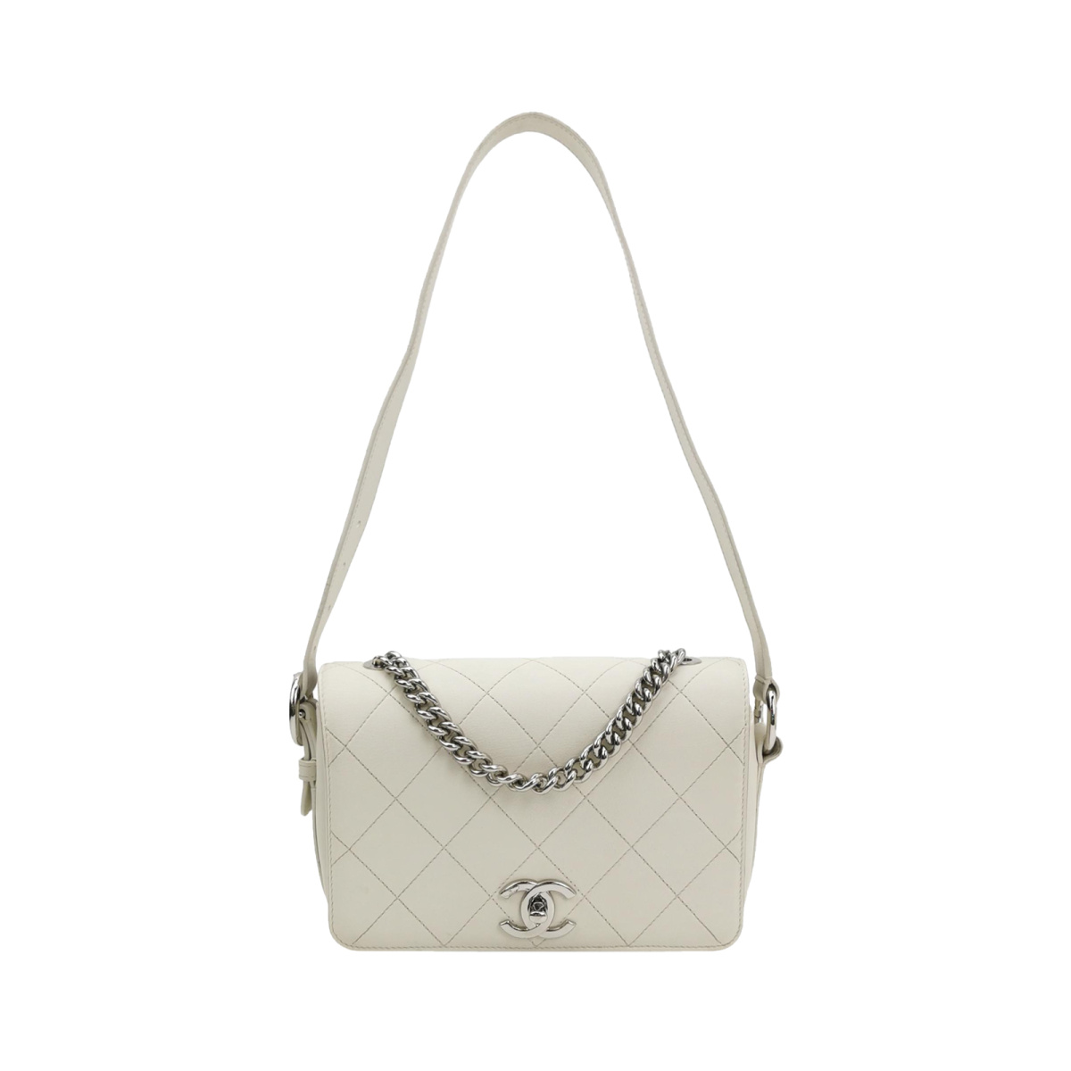Chanel Quilted Calfskin CC Shoulder Bag (Шанель) — фото 1