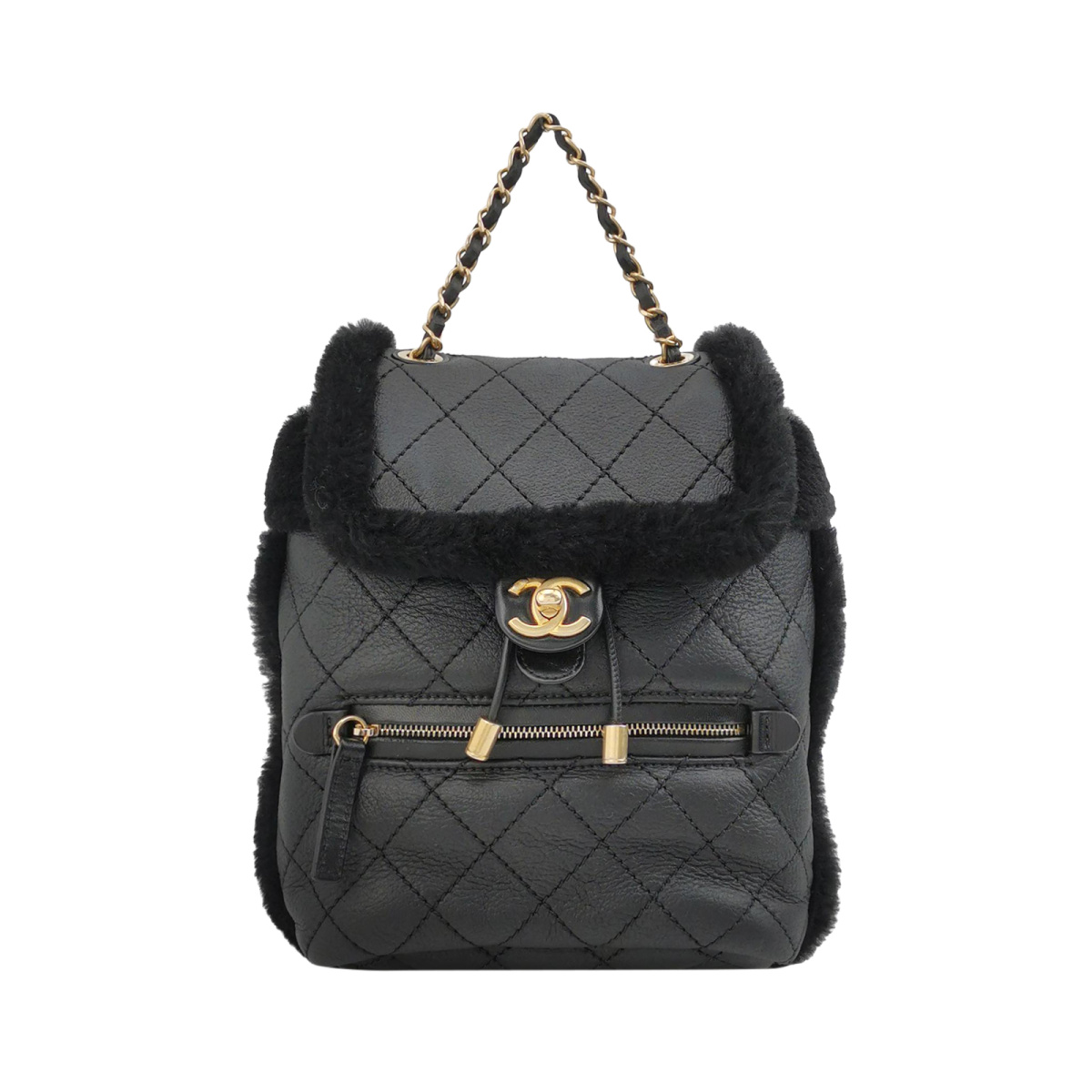 Chanel Quilted Lambskin CC Backpack (Шанель) — фото 1