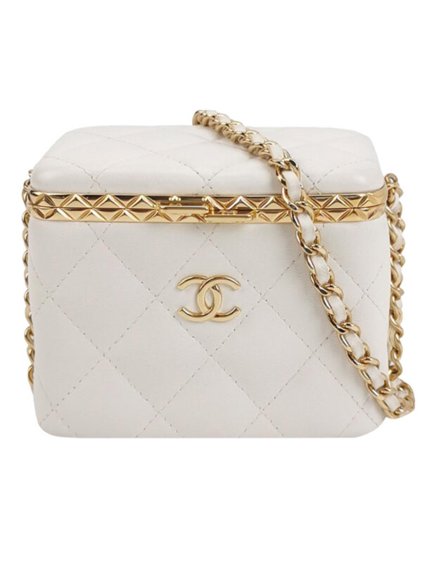 Chanel Quilted Lambskin CC Crossbody