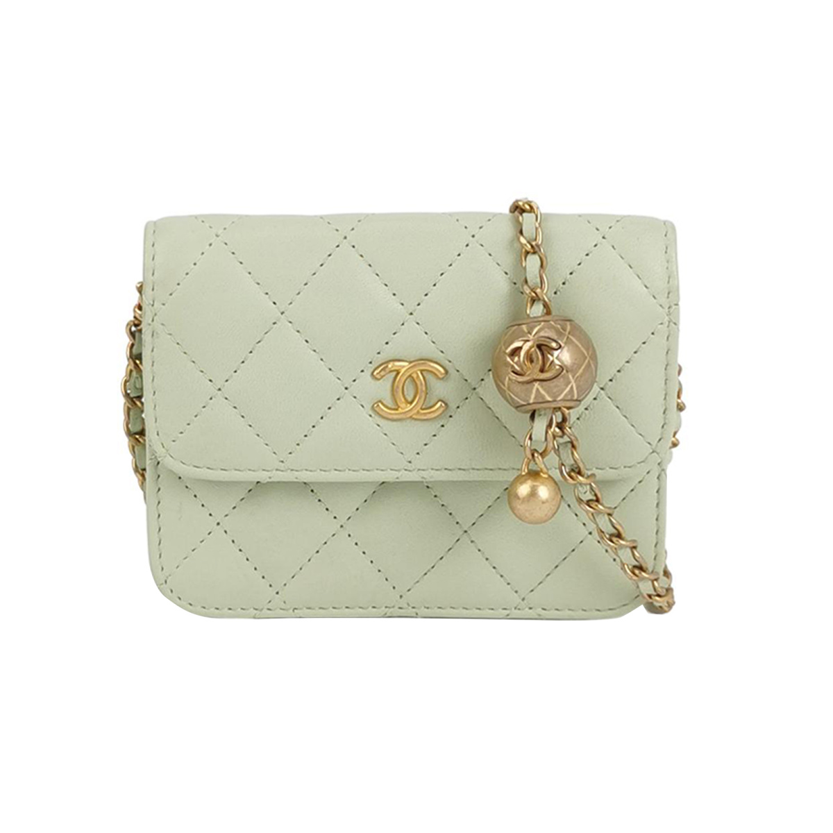 Chanel Quilted Lambskin CC Shoulder Bag (Шанель) — фото 1