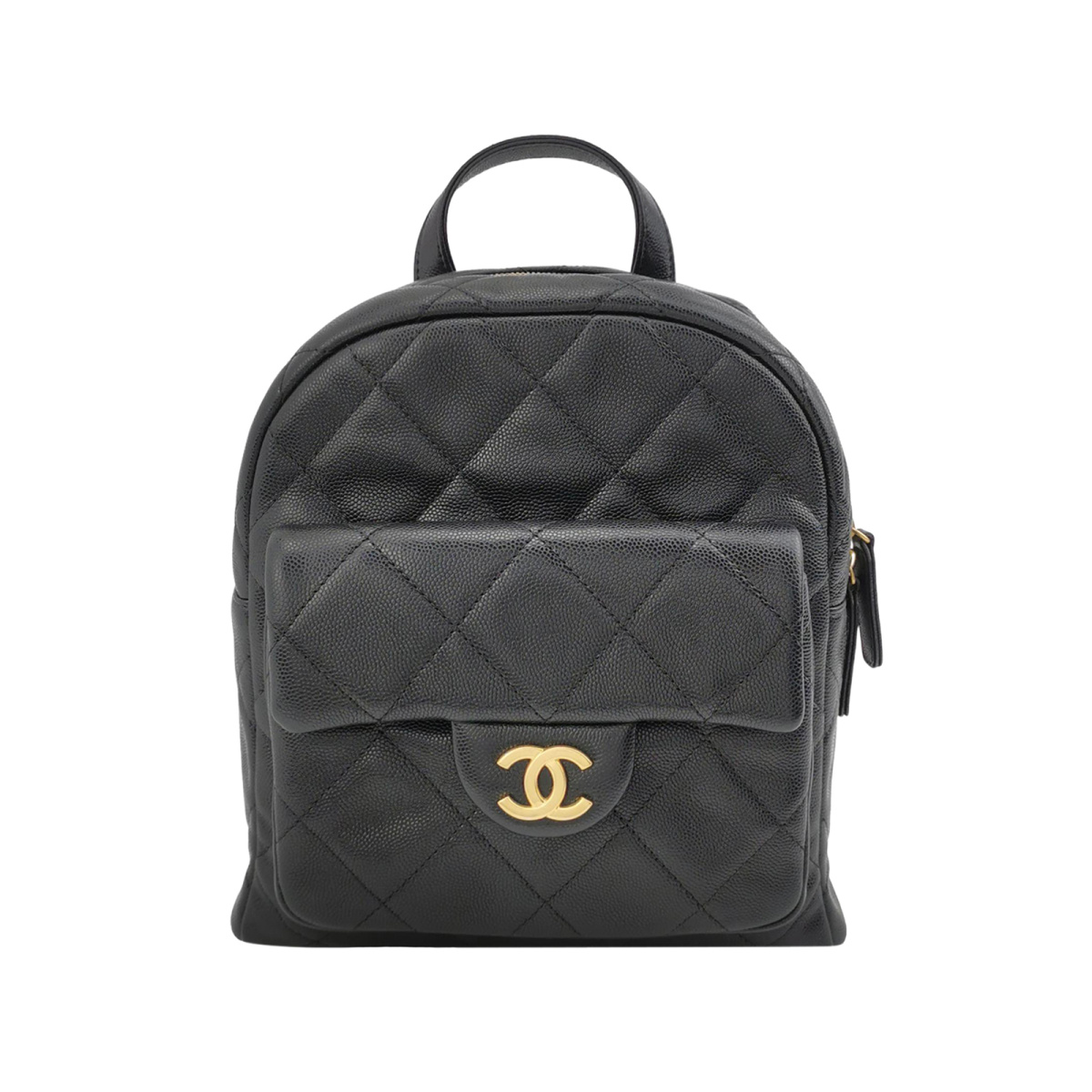 Chanel Quilted Calfskin CC Backpack (Шанель) — фото 1