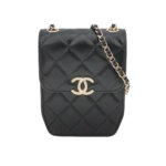 Chanel Quilted Calfskin CC Crossbody (Шанель) — миниатюра 1