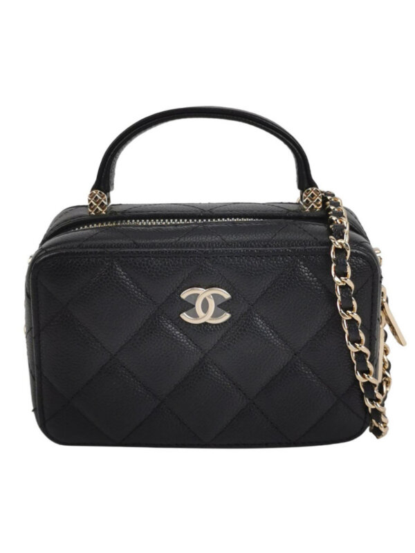 Chanel Quilted Calfskin CC Crossbody (Шанель)