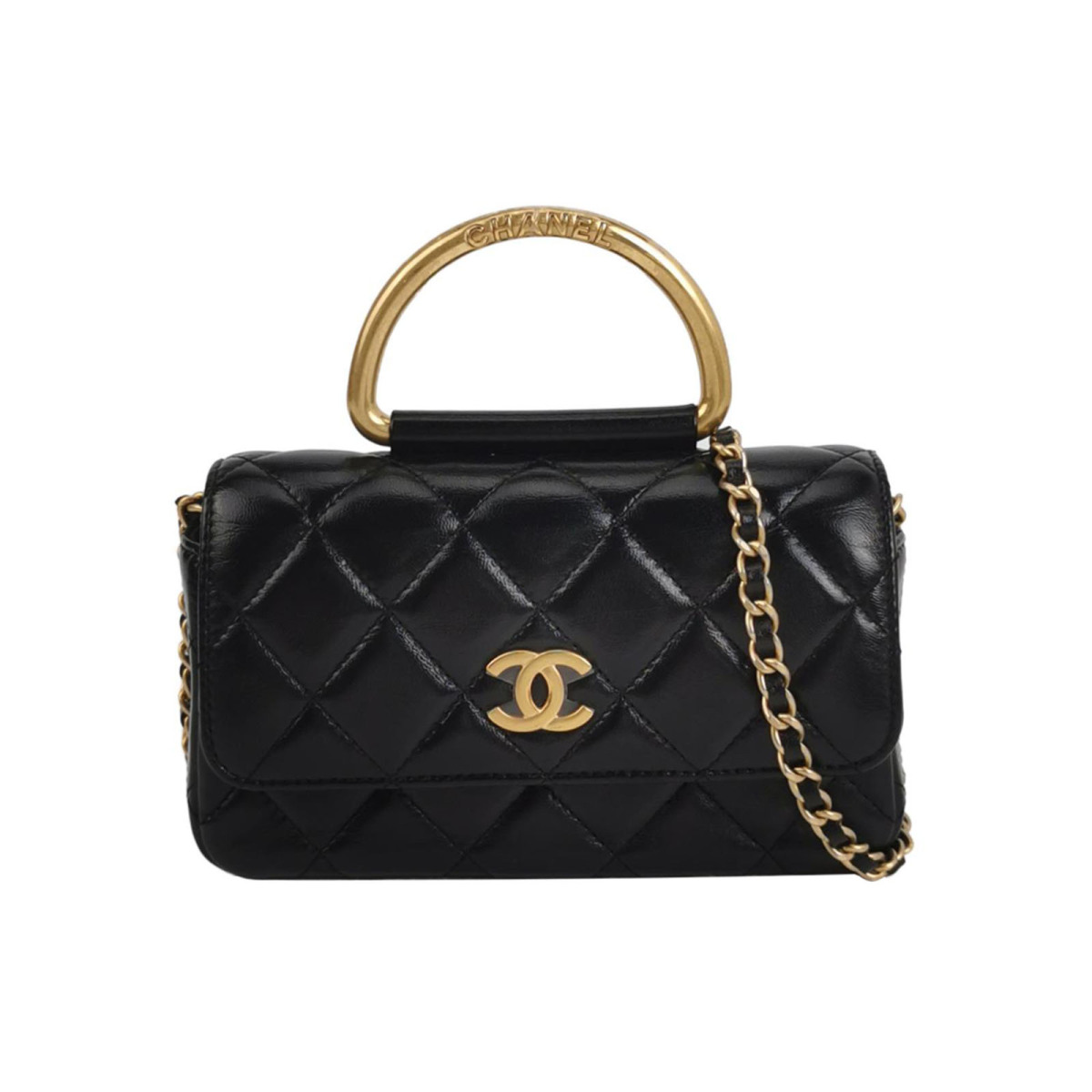 Chanel Quilted Lambskin CC Crossbody (Шанель) — фото 1