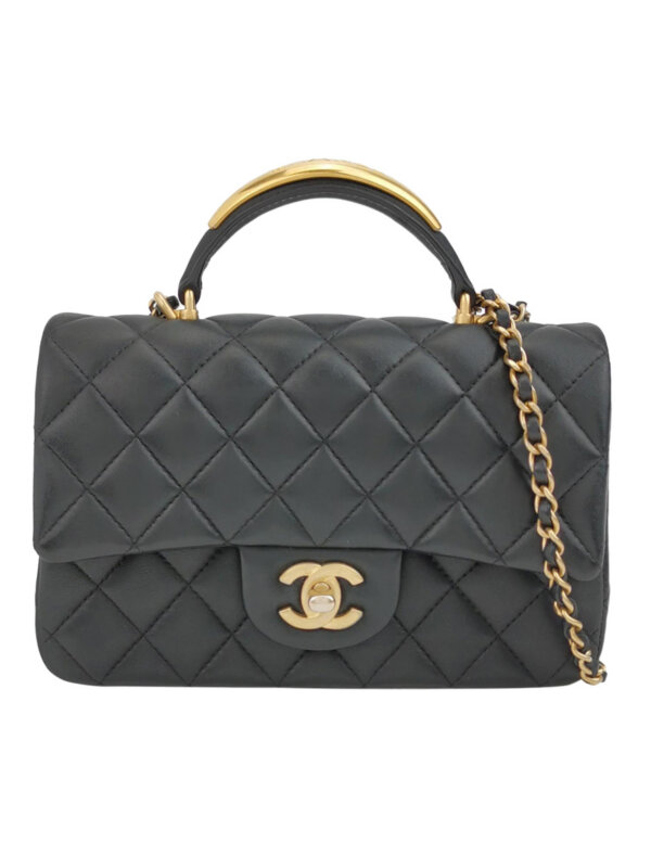 Chanel Quilted Lambskin CC Crossbody (Шанель)